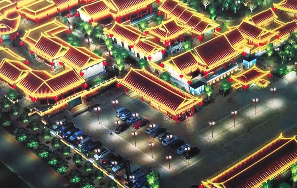 景區建筑LED亮化施工